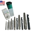 Cleveland Twist Drill C00910 Ezy-Out 12 Piece Screw Extractor Set