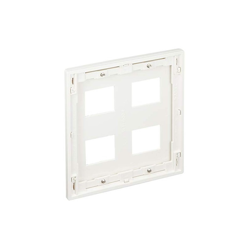 Panasonic Cosmo Series Wide 21 Outlet Plate for 4 White