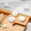 Kerzenmanufaktur x Crafted 4 Planet Pure Coconut Wax Tea Lights