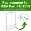Spare Hardware Parts Pax Shelf Support Pins (IKEA Part #115344/101558