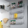 Kesseböhmer 38648863 Spice Rack for Mounting on Cabinet Door Width