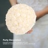 Delicate Bridal Buequet Crystal Artificial Pearl Holding Flowers Wedding Decor