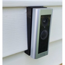 Ring Wired Doorbell Pro (Ring Pro 2) 4 inch Vinyl Siding Mounting Bracket Wedge