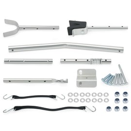 Xxamz Universal Adjustable Boat Transom Saver w/Shock Absorbing Spring & Composite Head from 28" to 59" (V-Type)