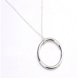 1Pc Silver Ring and Chain (Large Ring) Magic Tricks Metal Knot Ring On Chain Magic Prop Close up Street Magic Illusion Use Safety Easy to Use,Magic Kits and Accessories,Novelty and Gag Toys