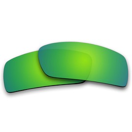 Replacement Polarized Lenses for Oakley Gascan Sunglasses (Emerald Green Mirror)