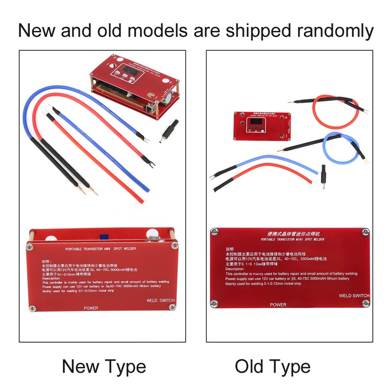 Mini Spot Welder Machine Portable Transistor 18650 Lithium Battery For