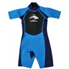 Konfidence Children's Shortie Wetsuit - Blue (5-6 Years)