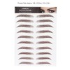 6D Eyebrow Tattoo Sticker, Professional Waterproof Eyebrow Transfer Sticker, Eyebrow