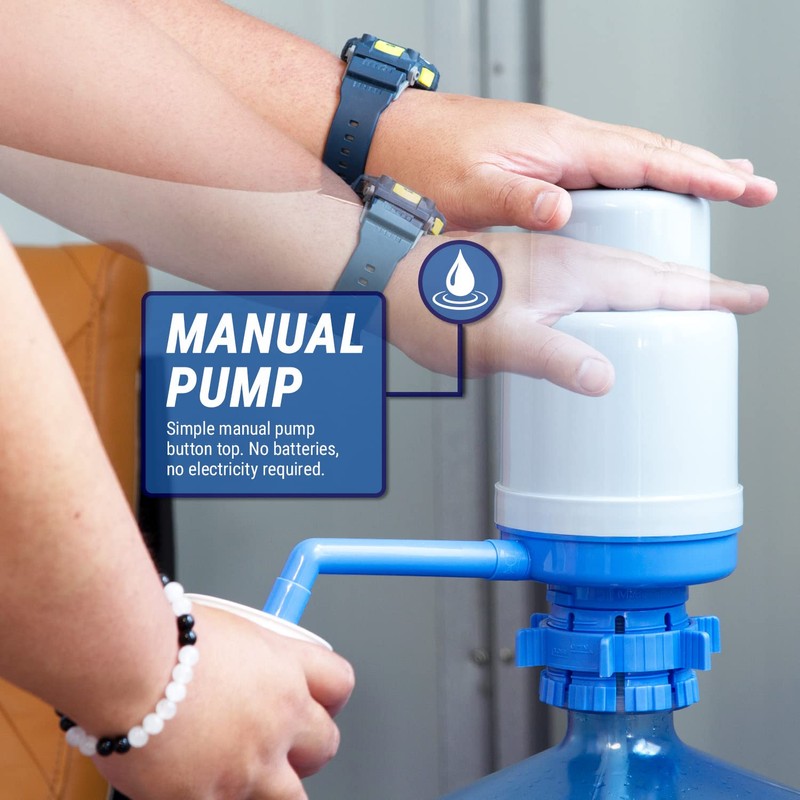 Drinking Water Pump Plus, Safe for Drinking Water (NO BPA),