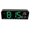 Digital Alarm Clock Large LED Display Desk Wall Clock with