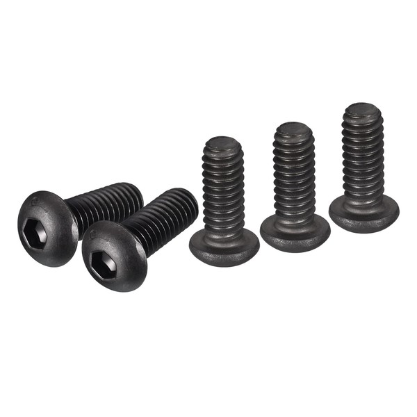 DTGN 1/4-20x5/8" Button Head Socket Cap Screws 25 Pcs Machine
