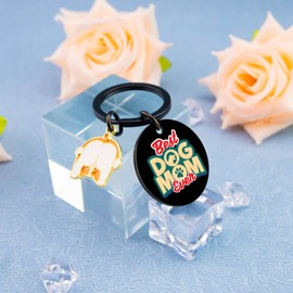 Yoxiumi Dog Mom Mothers Day Gifts Dog Mom Gifts for Women Corgi Gift for Corgi Lovers Keychain Dogs Owner Gift for Women Dogs Keychain for Puppy Lover Accessories for Teen Girls