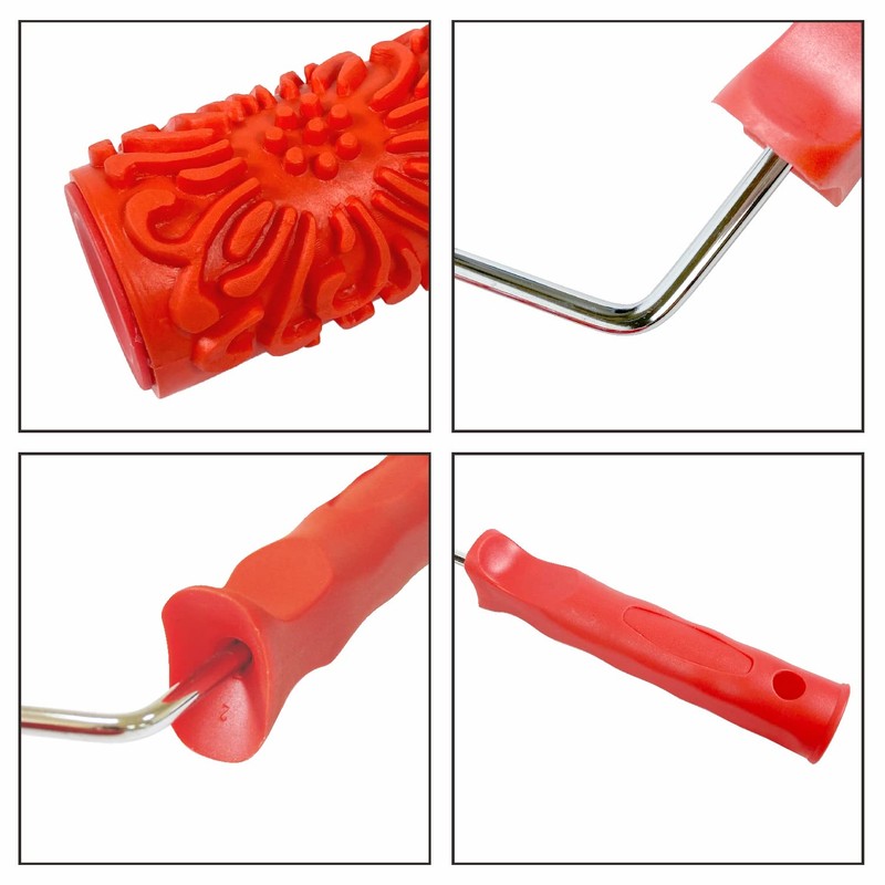 Nichiyo 7'' Texture Roller DIY Decorative Art Pattern Paint Roller