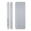 ForPro Professional Collection Nail Foam Boards, Zebra, 100/180 Grit, Double-Sided