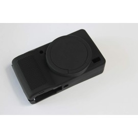 Ricoh GR III Case, BolinUS Fullbody Ultra-Thin Lightweight Rubber Soft Silicone Housing Case Bag Cover for Ricoh GR III (Black)