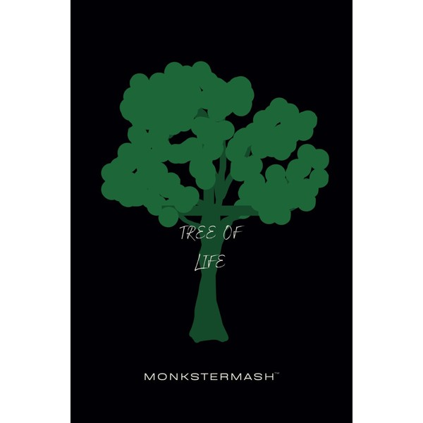 MONKSTERMASH Graph Paper Inspiration Christian Notebook/Journal: The Tree of Life