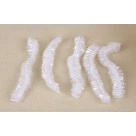 TECHTONGDA Elastic Headgear Disposable Shower Caps for Home Hair Salon 100pcs/set New