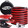 TOPDC 2 Gauge 20 Feet Jumper Cables for Car, SUV