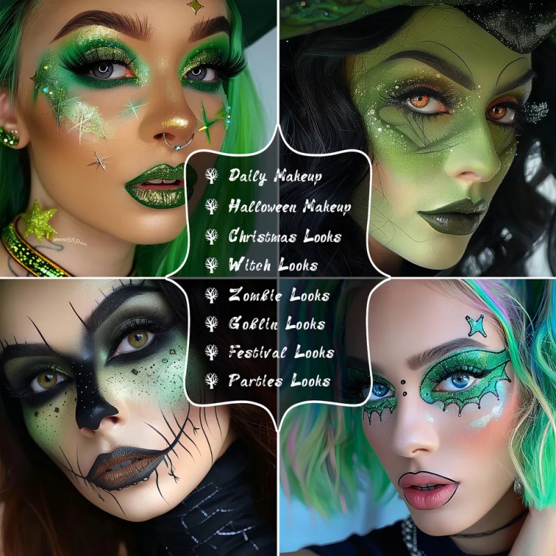 Halloween Paleta De Sombras Ucanbe El Mago De Oz 15