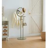 KB Designs Cheska Valet Stand - Modern Metal Organizer with
