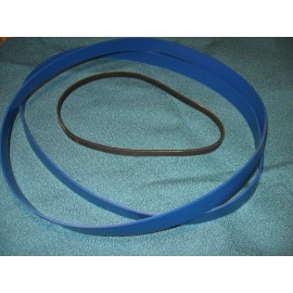 BLUE MAX HEAVY DUTY URETHANE BAND SAW TIRES SET AND DRIVE BELT FOR RIKON 10-325