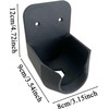 Soporte de Pared para Manguera de Jardín ABS 12x9x8cm NLO985VDM2PLIG2E