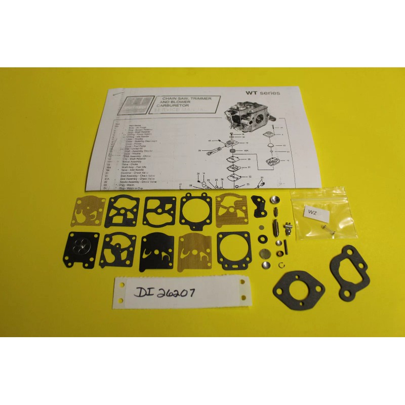 Walbro Homelite Ryobi Chainsaw Ranger 33cc Walbro WT673 Carb Kit