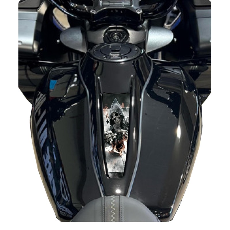 Kustom Cycle Parts Grim Reaper Ace Plastic Dash Panel Console