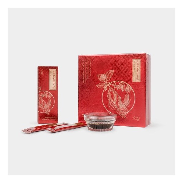 Orbit Fermented Red Ginseng K 30 packs Red Ginseng Stick Chuseok Gift Set, None / 오빛 발효홍삼K 30포 홍삼스틱 추석선물세트, 없음