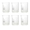 Sciencent Glass Beaker Sets (250mlX6)