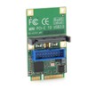 MINI PCIE Expansion Card USB3.0 Front PIN Header with Screw