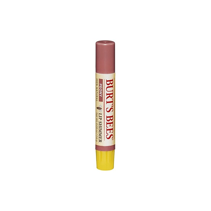 Burt's Bees Brillo de labios, peonía, 0.09 oz (paquete de