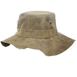 RealDeal Brazil Recycled Tarp Floppy Travel Hat, Large (23 in.), Handcrafted in Brazil