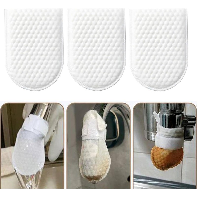 30PCS Faucet Filter Cotton Bags With Strap Tap Water Filter