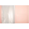 Kingjim Clear File Transparent Favorites 40 Pocket A4 Vertical Pink