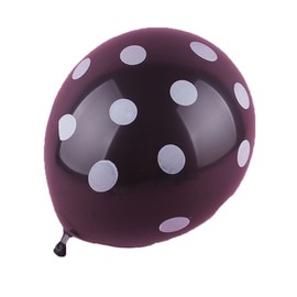 50 Ct 12 Inch Balloons Polka Dot Assorted Color 12 Inch Helium Quality Latex Inflatable For Festival Party Decoration Happy Birthday Home Decor Air balls (15 colors for choice) (Black)
