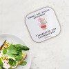Mr. & Mrs. Panda Square Coasters Makeup Artist with Passion