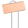 GardenMate 25-Pack Weatherproof Large Copper Metal Plant Labels, Height 11.5",