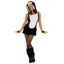 Fun Shack Adult Penguin Costume, Penguin Fancy Dress Adult, Penguin Costume Adult Women, Penguin Dress, Penguin Suit Women X-Large
