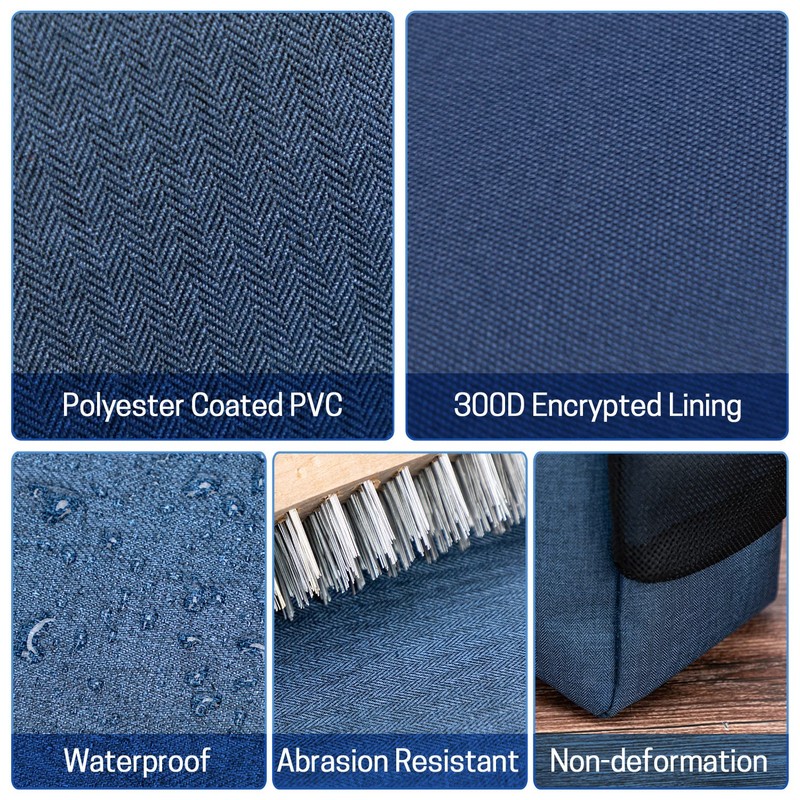 WISEPRO Metal Detecting Pouch Bag, Portable Waist Digger Tools Bag,