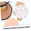 FRCOLOR 3pcs Soft Makeup Powder Puff Reusable Washable Face Powder