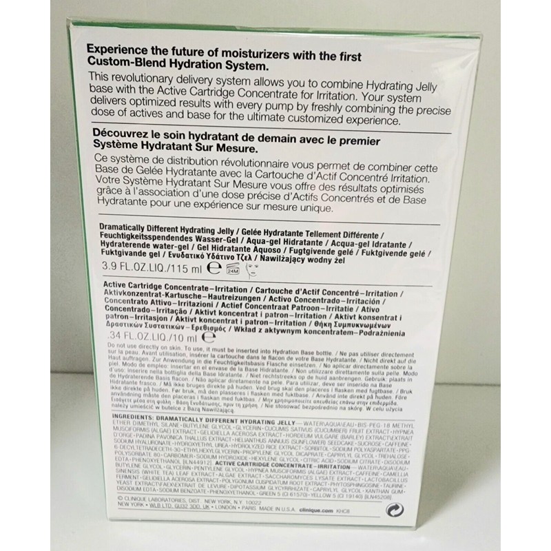 Clinique Id Dramatically Different Hydrating Jelly + Active Cartridge Concentrat