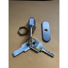 Medeco New Medeco 72S Cam Lock, High Security with 2 Keys Long Catch Pawls