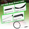 XIKOBY 133-1998 Brake Cable Compatible with Toro Timemaster 30" Self