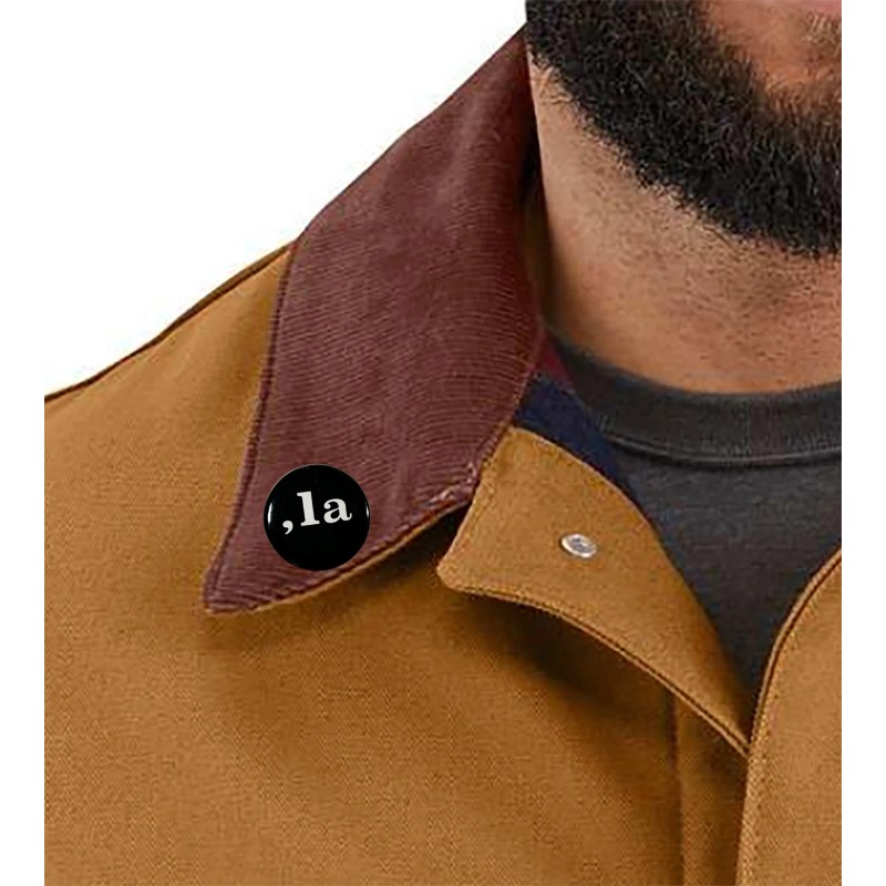 Kamala Harris Comma La - , la 1-1/4" Diameter Campaign