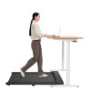 Portable 1.0HP Under Desk Treadmill with Incline Home/Office Walking Jogging