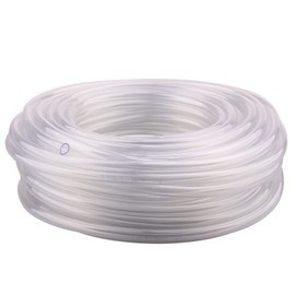 DERNORD PVC Tubing 3/8"ID X 1/2"OD Flexible Clear Vinyl Hose 100 Feet for Food Grade