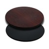 Flash Furniture Glenbrook 30'' Round Table Top with Black or