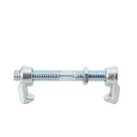 4 Pack Heavy Duty Shipping Container Clamps 280mm Carbon Steel Bridge Fitting Connector Kit, Hot-Dip Galvanized Screw Clamps for 20ft/40ft ISO Containers, Modular Homes & Sea Cargo Securing (11 inch)